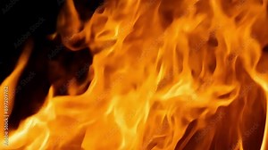 The chaotic unstable movements of the flames indicate a high fueltooxygen ratio creating an uncontrolled fuelrich burn.