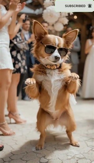 🐶💃 Dog Wedding Dance Cute & Funny Pet Shorts #dog #funny #dance
