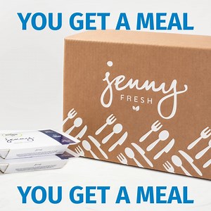 You see a box, we see the key to unlocking a healthier you with Fresh meals delivered straight to your door. Try our new line of entrées today. 💁‍♀️ https://bit.ly/3XmQ8lk | Jenny Craig