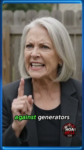 HOA Karen Tried To Shut Down My Generator During A Blackout... The Fire Captain Stopped Her #hoa
