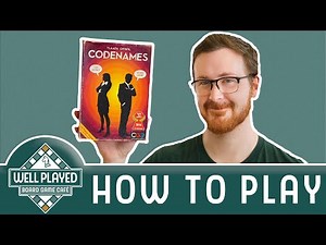 How to Play Codenames - Game Tutorial by Well Played Board Game Café