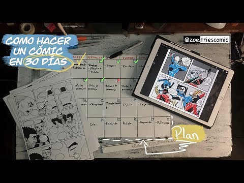 Como hacer un CÓMIC en solo 30 DIAS - TUTORIAL COMPLETO #comics