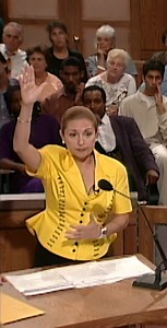 Naomi agreed to have her body levitated by Mark the magician, and claims she wrenched her neck when he dropped her! | Iconic TV Moments