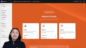 Experiment with Voxtral TTS directly in the Mistral Studio playground. Select one of the Mistral voices or record your own.