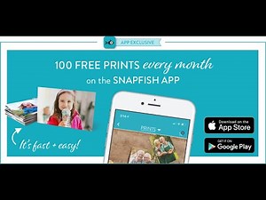 Get Free Prints Every Month With Snapfish