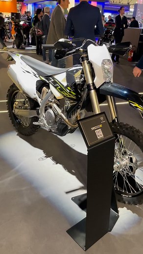 Introducing the Triumph TF 450-E enduro four stroke 😎 #triumphmotorcycle #triumphenduro #tf450 #tf450e #endurobike #endurobikes #4strokes #eicma2025 | AS3 Performance