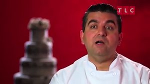 The slice is right! 🍕You won't believe your eyes at Buddy Valastro's twist on the classic pizza pie! | TLC