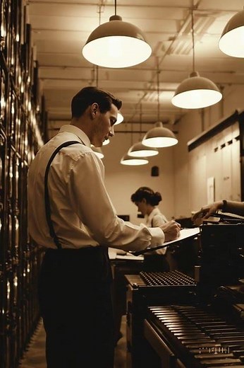 Inside the First Computer Ever Built | 1940s Historical AI Video