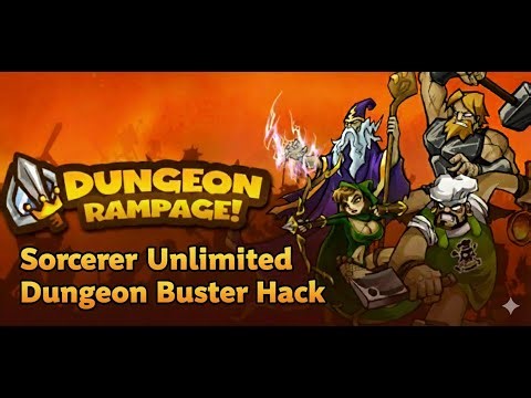 Sorcerer Unlimited Dungeon Buster Tutorial | Dungeon Rampage (Cheat Engine Guide 2025)