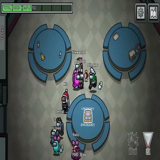 Among Us - 15 Players Game - 300 IQ RED Noisemaker Instantly Exposes Impostors #amongus #shorts