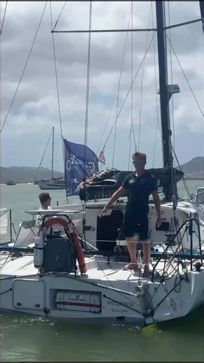 Summary of Leg 2 of the @globe40_ Next Generation Boating Around the World 🥈 Arrival: 01/11/2025 13:12:26 UTC Race time: 29 days 22 hours 12 minutes 26 seconds Gap to first place: 7 minutes 26 seconds Gap to previous competitor: 7 minutes 26 seconds On the great circle route: 6,903.75 nm / 9.61 knots Over the ground: 8,074.45 nm / 11.24 knots @hellyhansensailing #aroundtheworld #nextgeneration #offshore #regatta #class40 | Next Generation Sailing