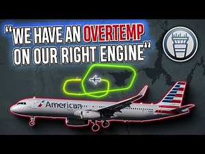 ENGINE SHUTDOWN! American A321 Makes Emergency Landing in Vegas After Engine Overheats [ATC audio]