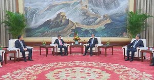 Chinese vice premier meets CEO of Singapore's GIC