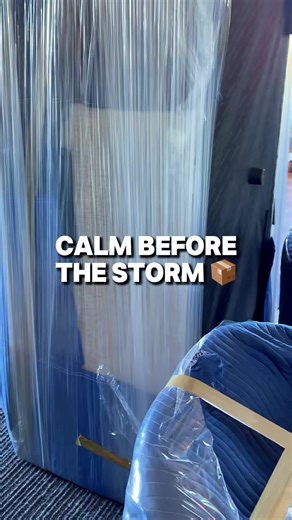 The calm before the storm 📦🌪 #CentralCoastMoving #PackedUp #SLO