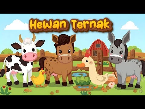 Belajar Nama Hewan Ternak untuk Anak Seru dan Edukatif