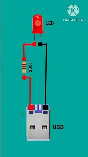 Simple USB Powered LED