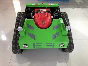 [Hot Item] Self Propelled Bull Dozer Attached RC Electric Battery Remote Control Robot Lawn Mower