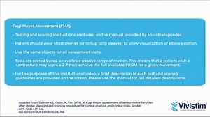 Fugl-Meyer Upper Extremity Assessment - Full Length