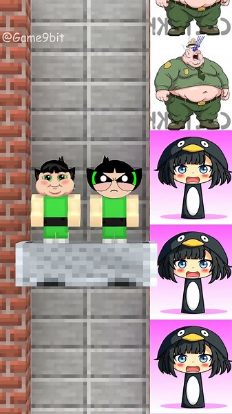 Help Sprunki Buttercup: skinny and chubby in the nonstop singing challenge to escape from Ninimo!