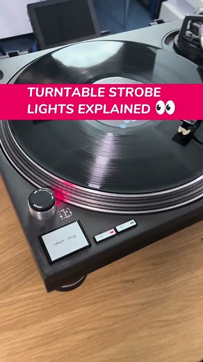 Understanding Strobe Lights on Turntables