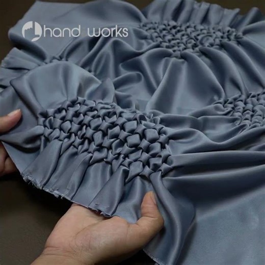 Smocked Pillow Cover #smocking