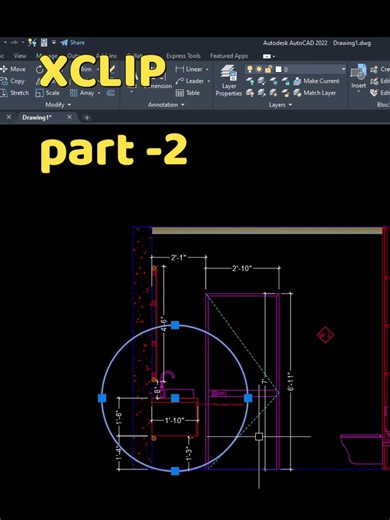 Xclip Command in AutoCAD