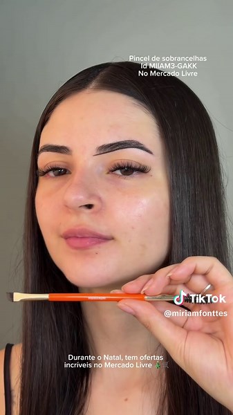 Top melhores partes da maquiagem: sobrancelha #makeup #sobrancelhas #tutorial Uso o pincel de sobrancelhas da macrilan Id: MIIAM3-GAKK @Mercado Livre #MercadoLivre #MeusFavsDoMercadoLivre