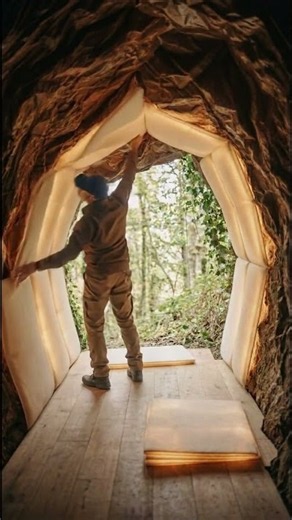 I Turned an Abandoned Cave Into a Secret Hideout 😳