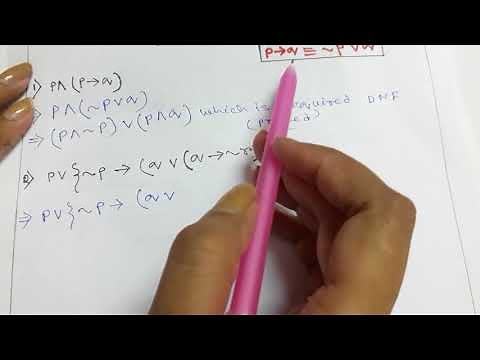 Disjunctive Normal Form || DISCRETE MATHEMATICS( problem solve)