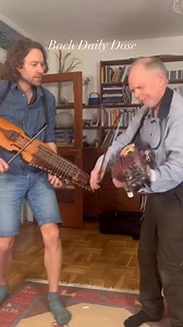 40K views · 1K reactions | Bach Double Concerto played on Nyckelharpa - Erik Rydvall and Torbjörn Näsbom: Nyckelharpa - #nyckelharpa #bach | History of Music | Facebook