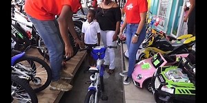 7.9K views · 336 reactions | Well Emmanuel has got his wish…and well before Christmas. It’s an update on a heart warming story we told you about last night, where seven year old Emmanuel Segree was seeking to save the proceeds from his sale of pumpkins to purchase a bike. After our story aired, in less than 24 hours the young Farmer had a bike in his possession. Terry Andrew has been following the inspiring efforts of the young farmer. | ABS Television/Radio | Facebook