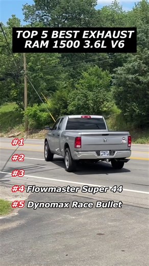 Top 5 Exhaust Setups for RAM 1500 3.6L V6