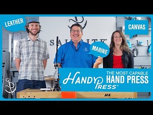 The Sailrite® HandyPress®: The MOST Capable Hand Press