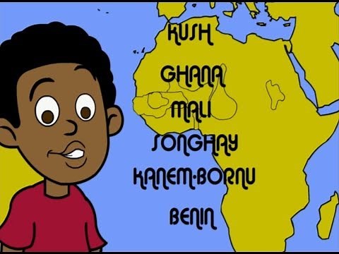 Black History Cartoons For Children: Learn About Ancient African Kingdoms on KidPositive TV