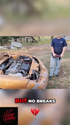 Car Upgrades: Welded Trunk, Fixed Hood, Ready to Race! #shorts