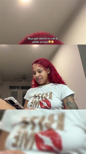 Bj called back way too fast and Niya got so nervous😂 #niyadenee #fypシ゚viral #fyp #foryou #viralvideo