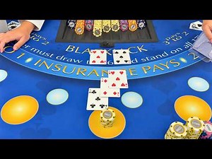 THE BIGGEST BETS I EVER GAMBLED IN $1,000,000 BLACKJACK SESSION!