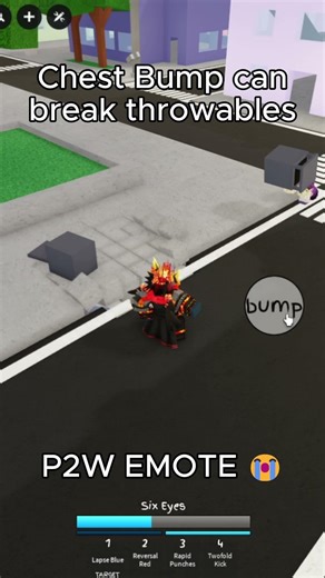 P2W EMOTE CAN BREAK THROWABLES😭 #roblox #jjs