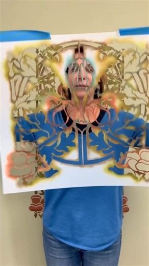 Stay in a state of play! Stencils open up a world of creative options and endless paint and pattern possibilities. Are you ready to play more? Save this post and find all our helpful How to Stencil Videos at https://www.royaldesignstudio.com/blogs/stenciling-tips #wallstencils #howtostencil #paintedfloor #cottagecorestyle #stencil #homedetails | Royal Design Studio Stencils/Modello Designs