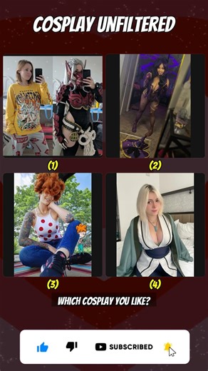 Pick the Best Cosplay ✨ | 17 Apr 2026