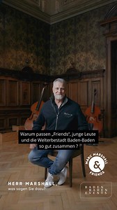 Marc Marshall & Friends - das ist für mich wie ein Geschenk! Meine musikalischen Gäste bringen nicht nur ihr unglaubliches Talent, sondern auch ihre starke Persönlichkeit und Energie mit - und ihr erlebt einen einmaligen, unvergesslichen Abend im Bénazetsaal im Kurhaus Baden-Baden. Lasst euch inspirieren und verzaubern - diesen Freitag, 11. Okt 2024 / 20.00 Uhr Kurhaus Baden-Baden • Bénazetsaal Mit Olga Scheps und Christian Friedel Tickets: 60/70 € (Reihenbestuhlung, nummerierte Plätze). Sichert