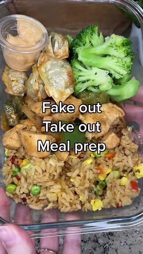 Fake Out Take Out Meal Prep: Weight Watchers Friendly