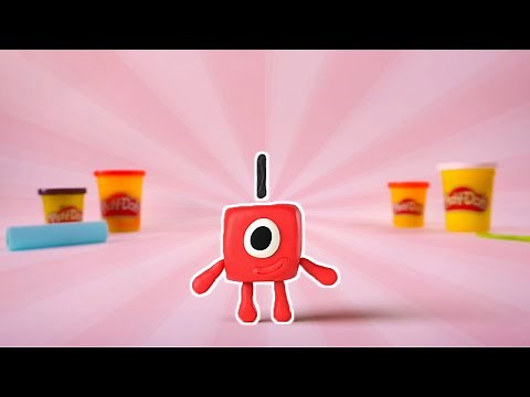 Numberblocks | Learn Numbers with Play-Doh - Number 1 | World Play-Doh Day | Learn with Play-Doh