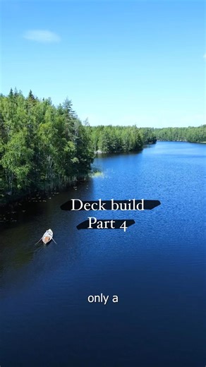 Off Grid Island 🌲 | We’re back on the island! 🏝️ As our deck frame is almost done, we have bought some deck boards to put on top of the frame. The boards are... | Instagram