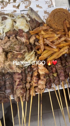 Venez déguster le plateau d’IGO 🔥❤️#creteil #viande #bro#numerouno#paris