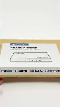 Rooful 4x1 HDMI 2.1 Switch #shorts #youtubeshorts