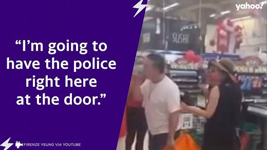 'I am Canadian!'; Man's racist attack at T&T Asian supermarket in Mississauga, Ont., sparks outrage among onlookers and Canadians online. For more on this story, tap the link: ➡️ https://bit.ly/tnt-racism-mississauga | Yahoo Canada