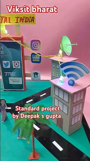 Viksit Bharat working model #viksitbharat2047 #digitalindia #shortsfeed #shortsviral #shortsyoutube