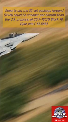 Leonardo S.p.A. reported offer of 32 Eurofighter Typhoon Tranche 5 jets — a complete combat package — under the country’s modernization budget against 20 F16 of Lockheed Martin. Leonardo's offers a much cheaper alternative for the 32 airframe of typhoon. #Eurofighter #F16Viper #PhilippineAirForce #AFPModernization #Leonardo #AirPower #MeteorMissile #DefensePH #MilitaryAviation #IndoPacificSecurity #FighterJets #ModernWarfare #brimstone #stormshadow #viralreels2026 | Defense Forces Insight