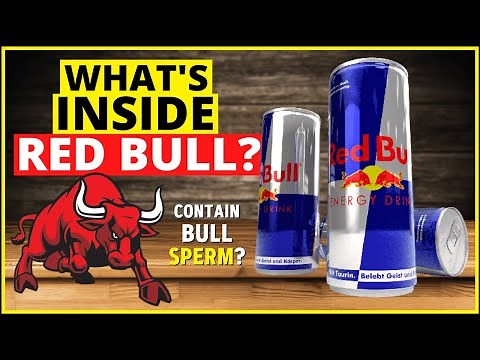 What's inside RED BULL energy drink? Red Bull Ingredients explained. Contain bull sperm?
